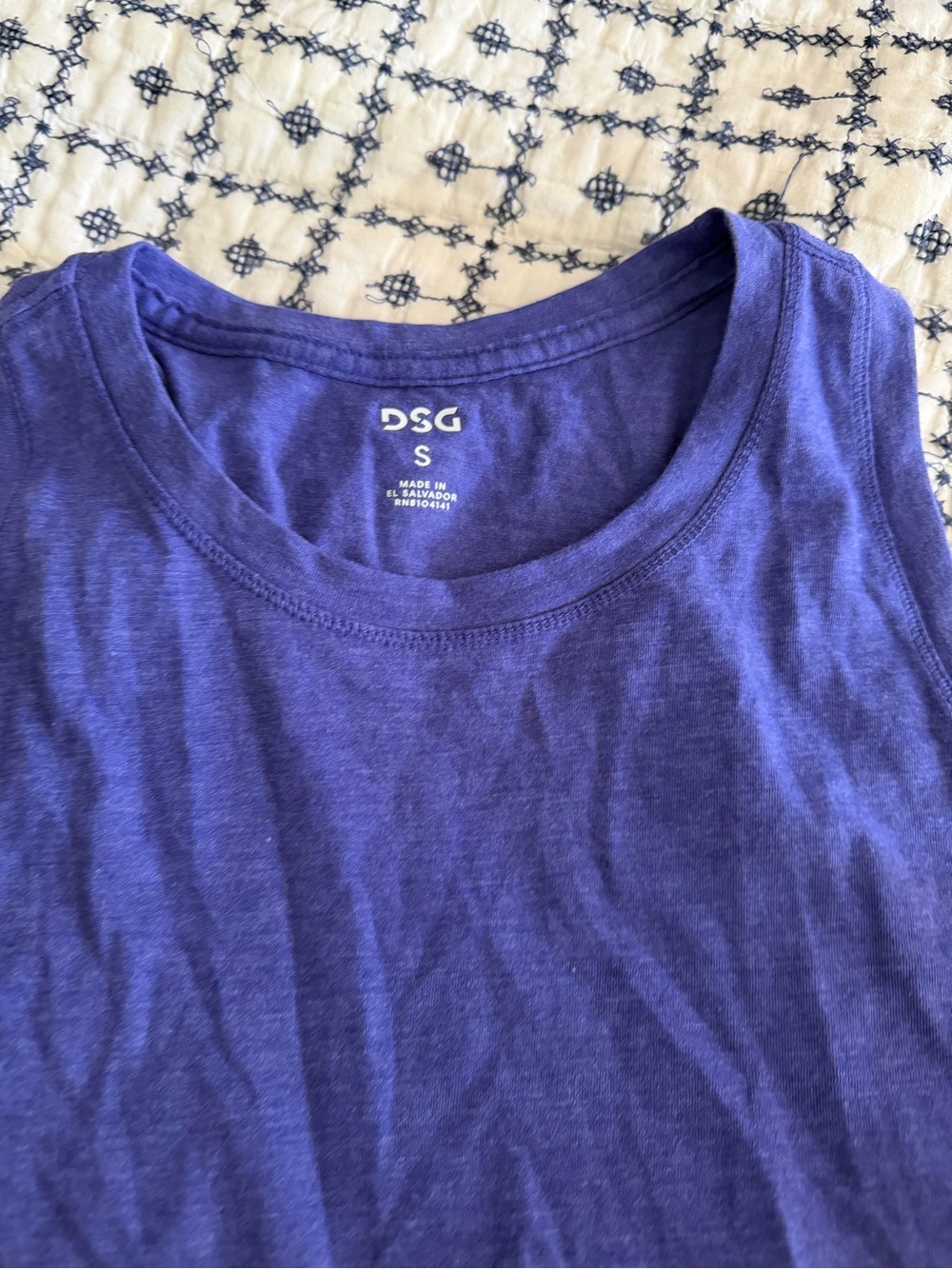 DSG Deep Purple Crew Neck Tee